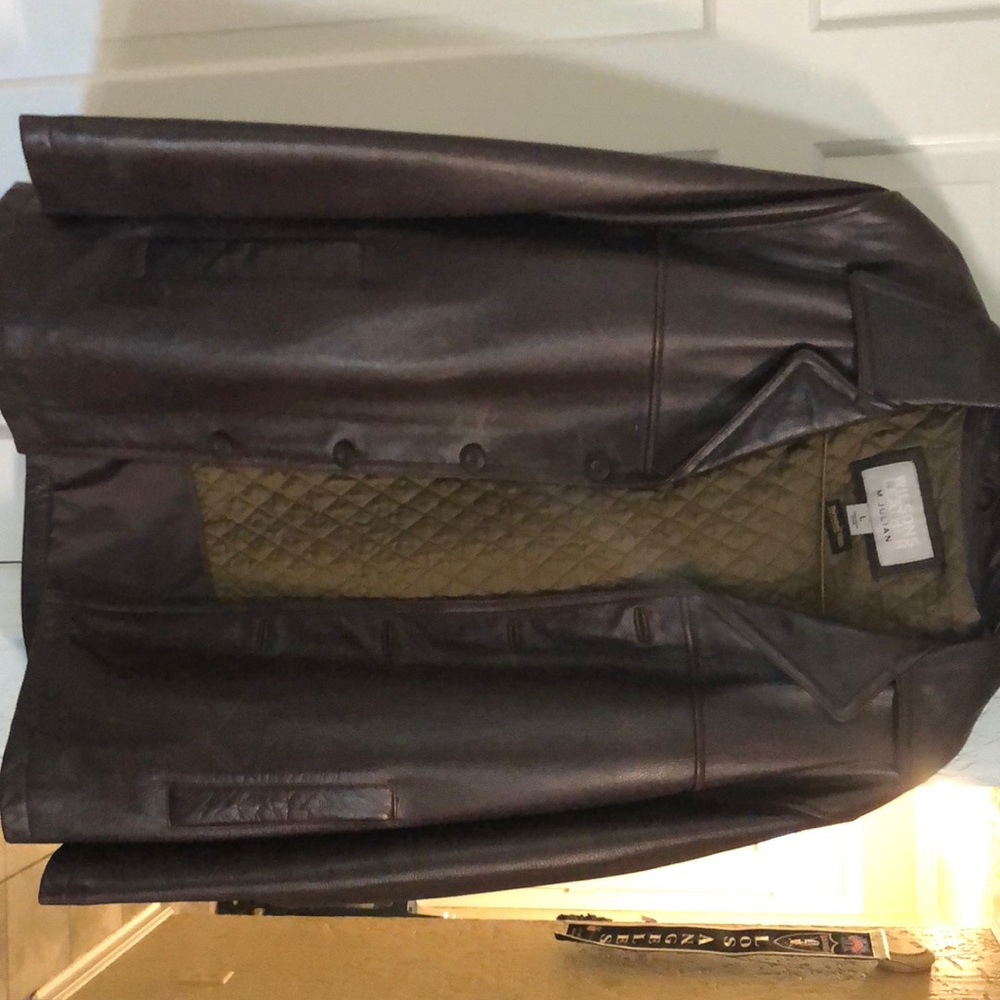 Heavy real leather jacket - Men’s